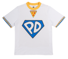 Pizza Dog Super Hero Oversized T-Shirt