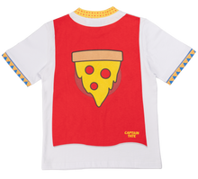 Pizza Dog Super Hero Oversized T-Shirt