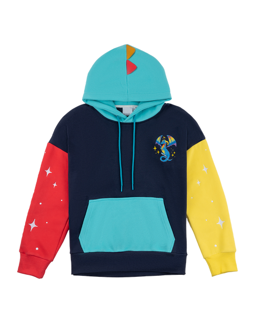 Darkness But Colorful Dragon Hoodie