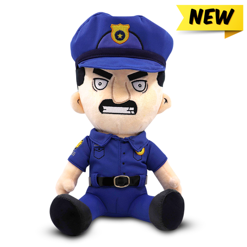 Frank the Cop Plush Toy