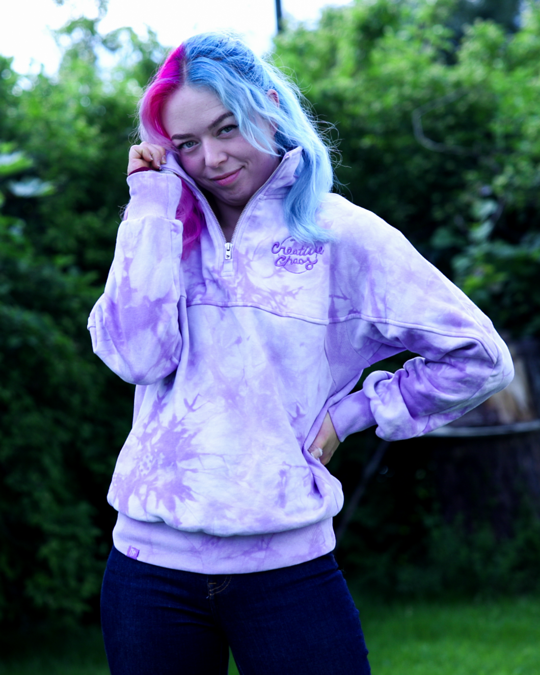 Creative Chaos Sweatshirt (Lavender)