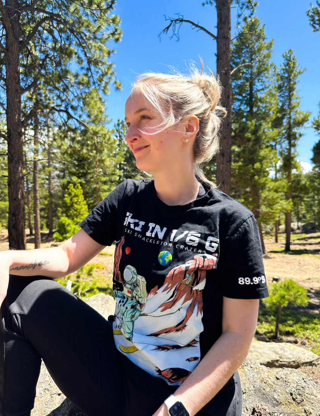 Ski Shackleton Crater Tee