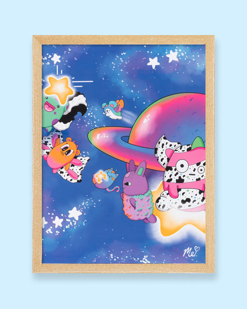 Alien Bean Bodies Poster