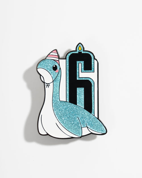 Diamond Nessie Pin- 6th Anniversary