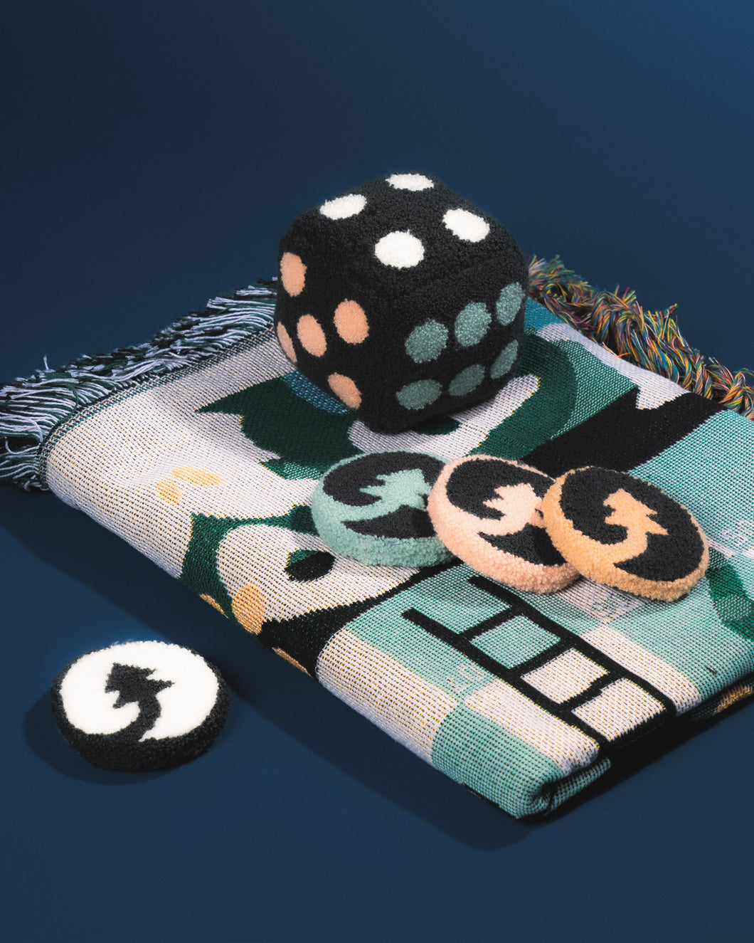 Snakes & Ladders Blanket / Board Game