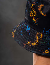 Creepy-Crawlies Brain Bucket (Blue & Yellow)