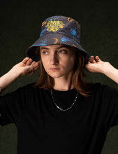 Creepy-Crawlies Brain Bucket (Blue & Yellow)