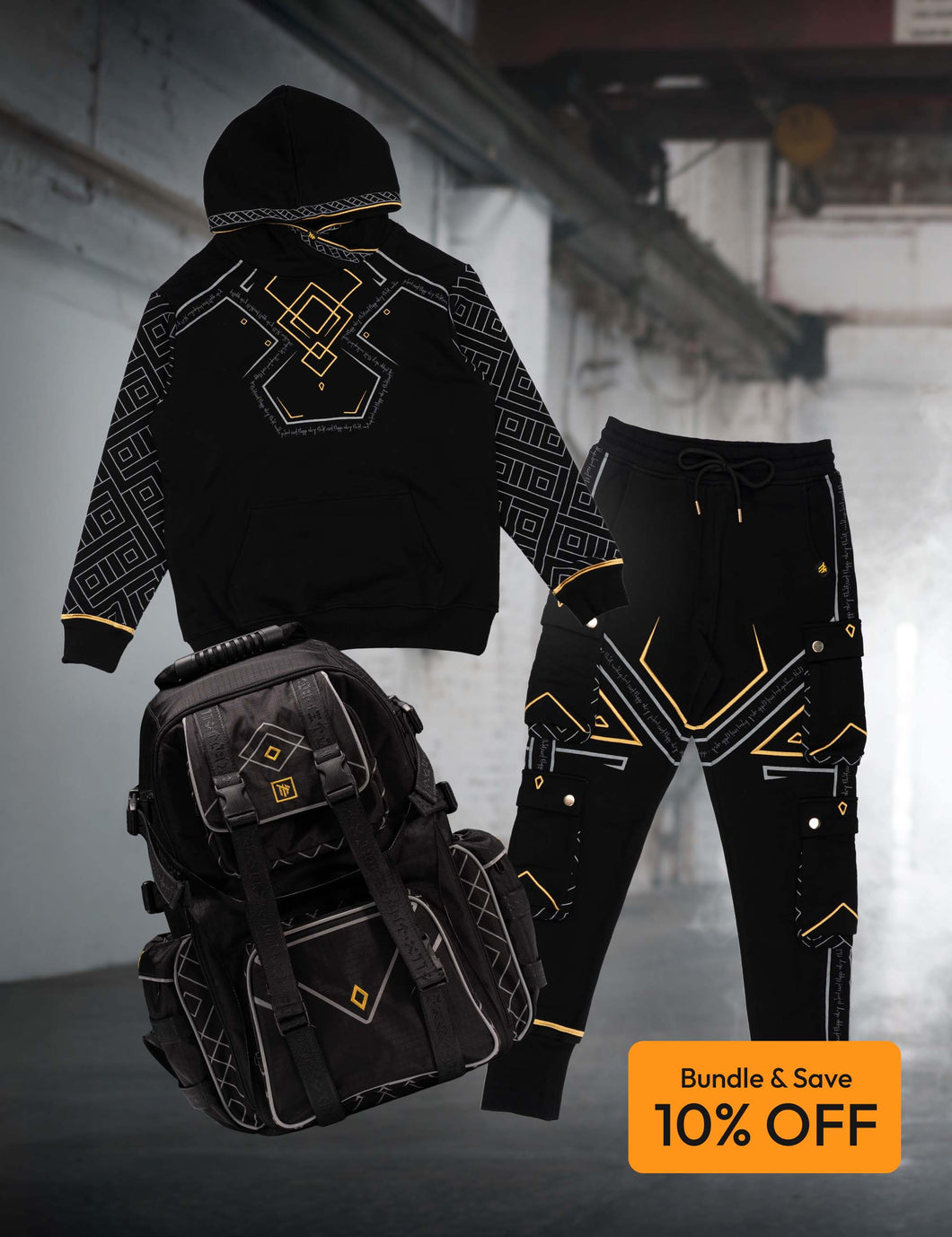 Backpack + Hoodie + Joggers