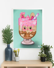Bunny Sundae Poster