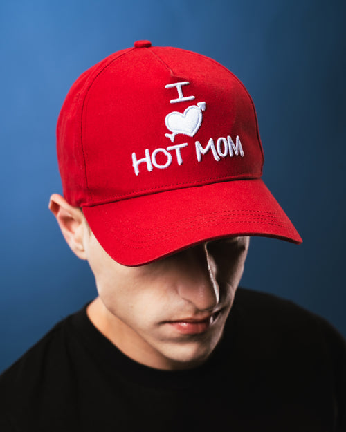 I Heart Hot Mom Hat