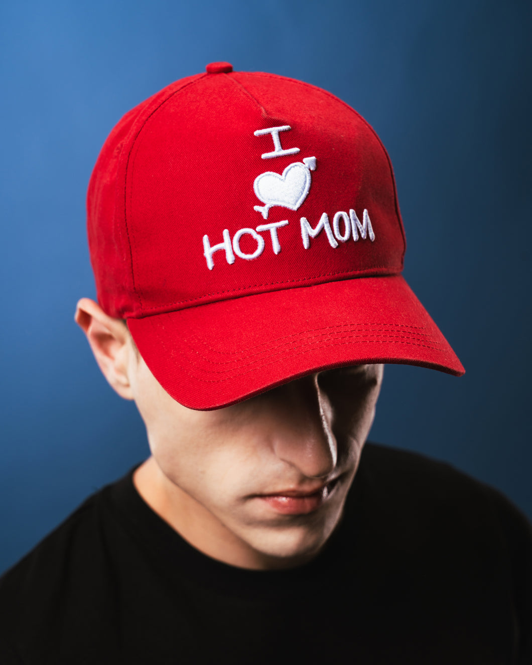 I Heart Hot Mom Hat