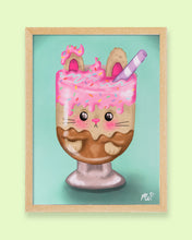 Bunny Sundae Poster