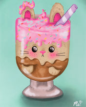 Bunny Sundae Poster