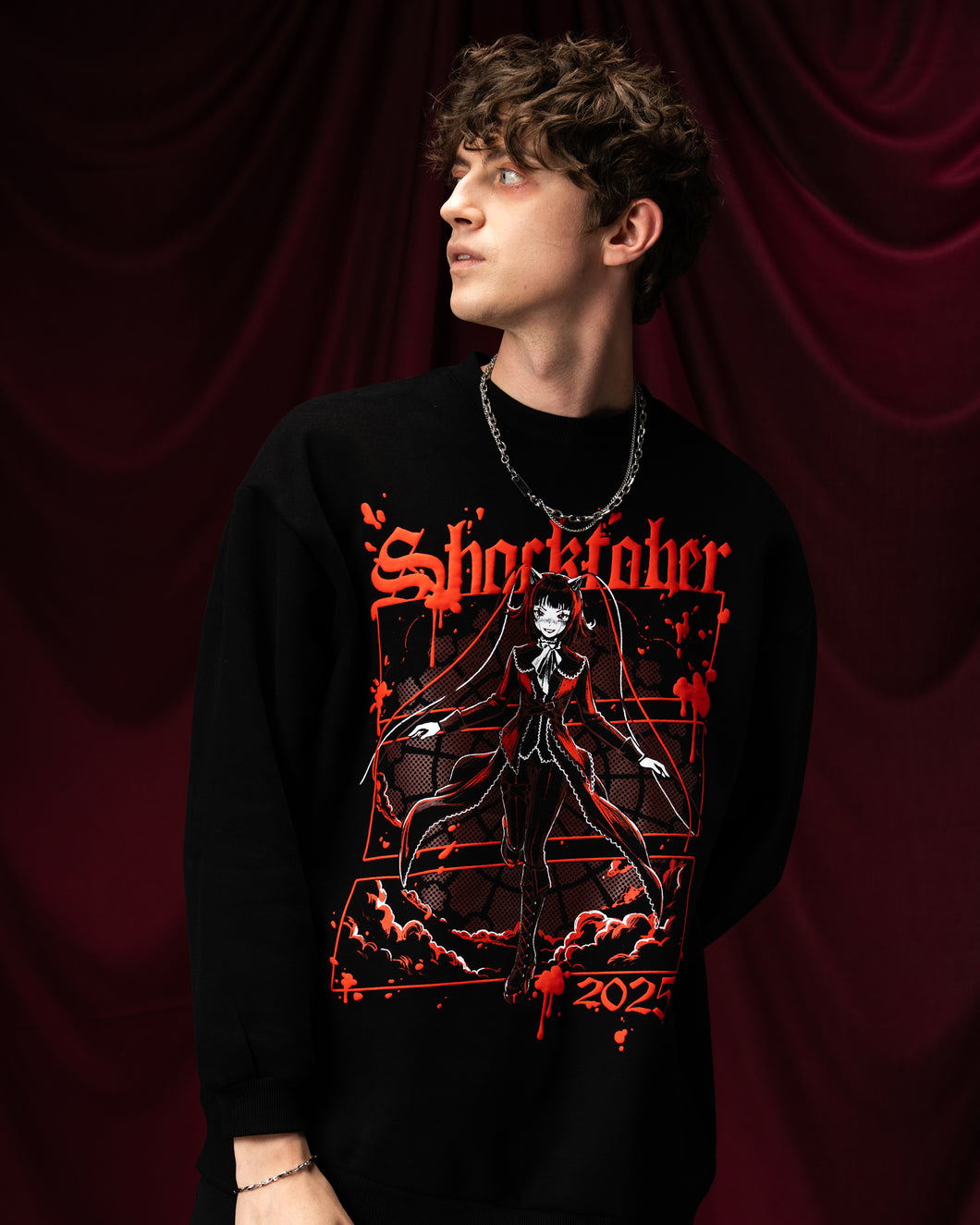 Bloodletting Sallie Oversized Crewneck