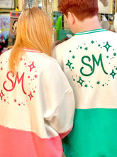 Star Sweatshirt - Pink/ Green