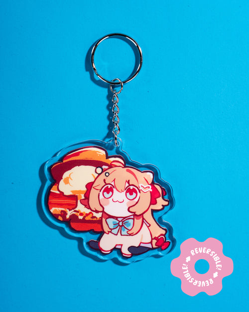 Think Twice Keychain