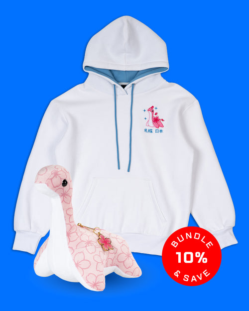 Sakura Nessie Plush & Hoodie Bundle