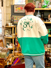 Star Sweatshirt - Pink/ Green