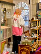 Star Sweatshirt - Pink/ Green
