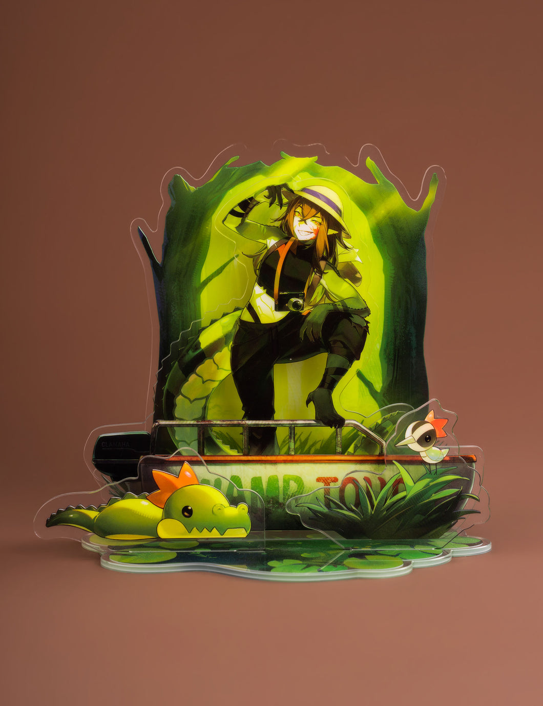 Kairyu Crocodile Acrylic Standee
