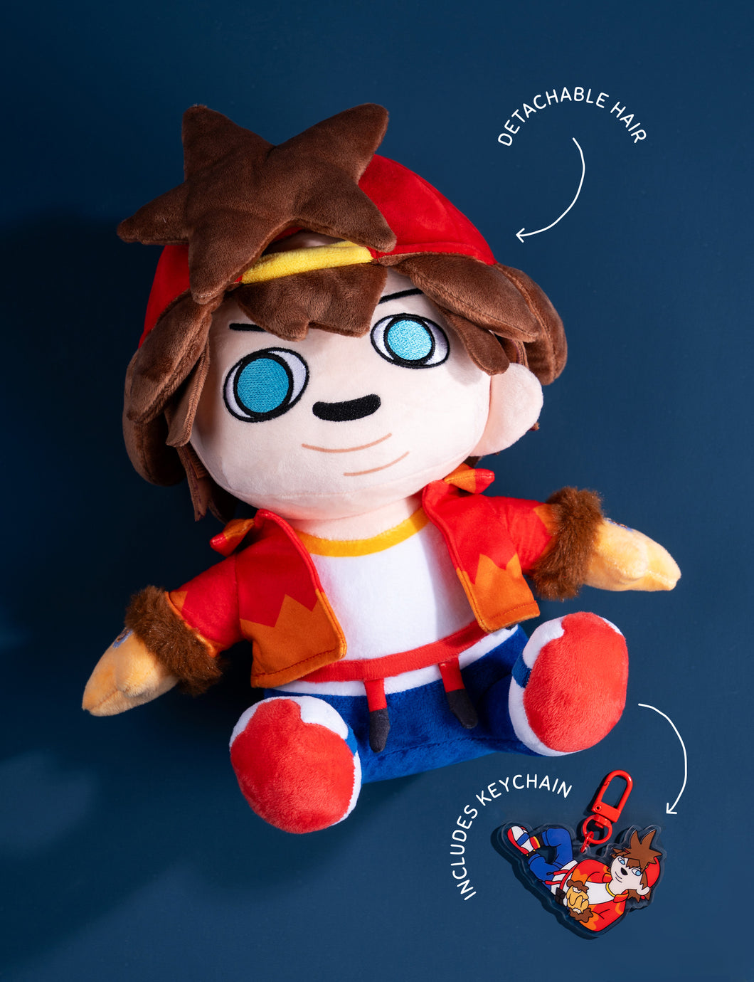 Denji Plush + Keychain