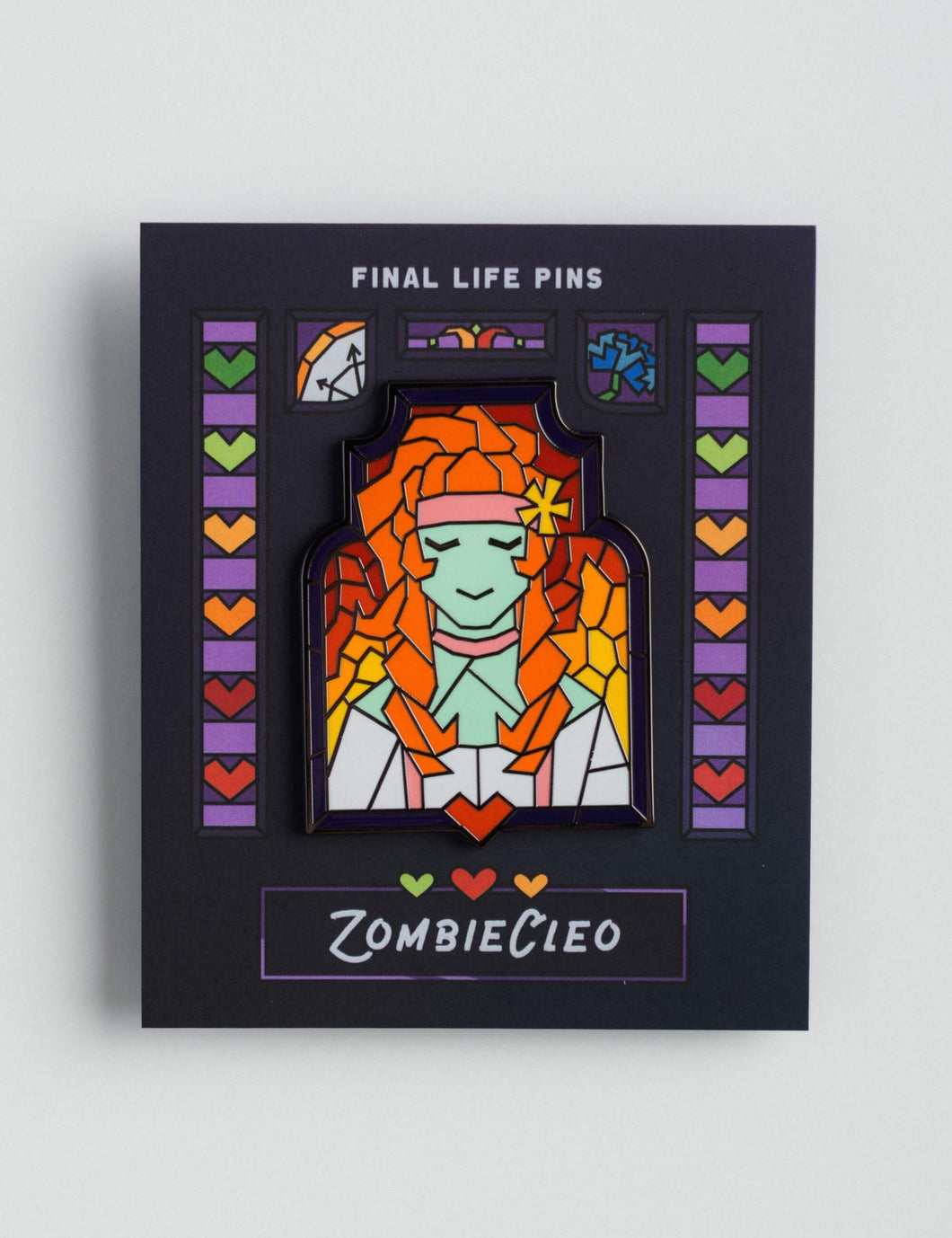 ZombieCleo Enamel Pin (cleo)