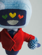 Trivia Bot Plush Keychain