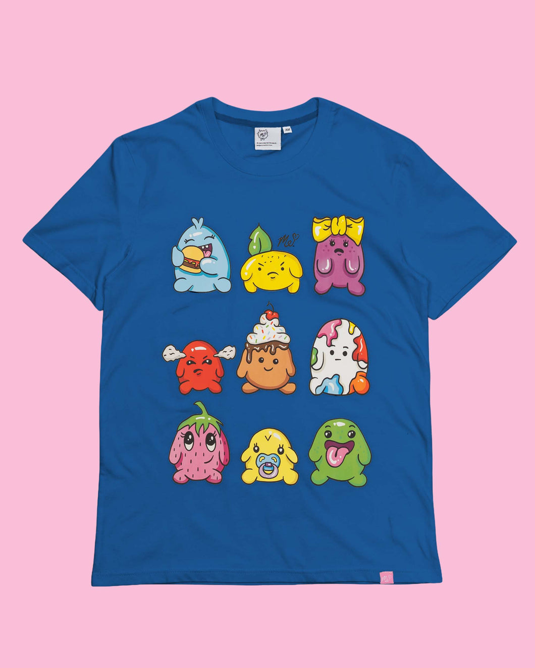 Blobs T-Shirt - Royal Blue