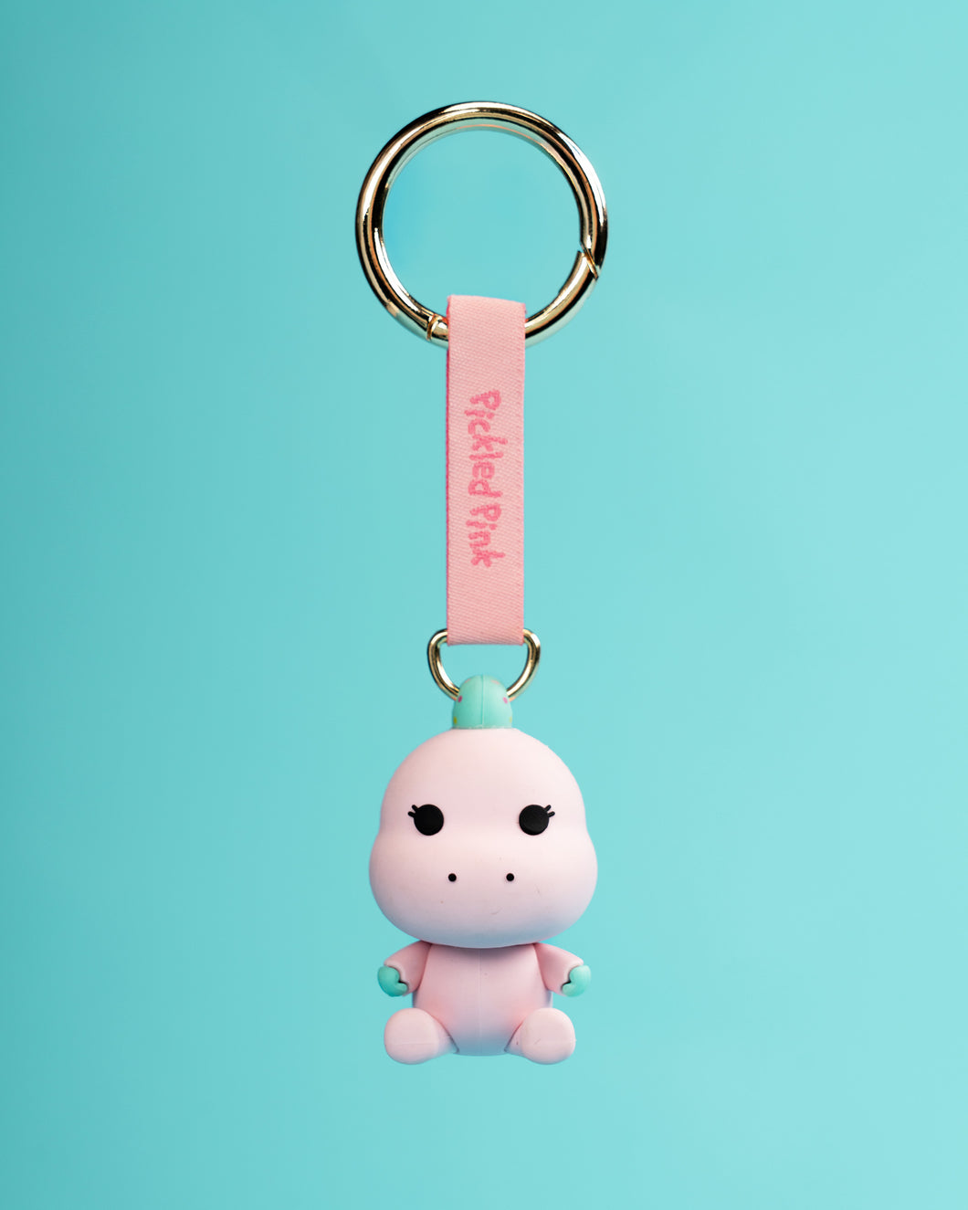 Pickled Pink Keychain