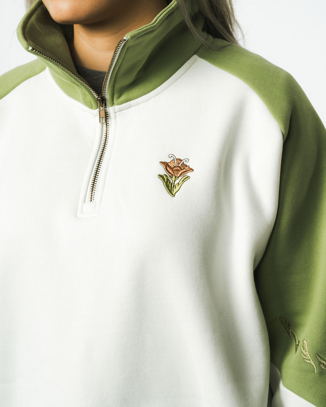 My Hero Half-Zip Sweatshirt