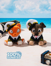 Captain Hudson & First Mate Rolo Uniform Plushies Bundle