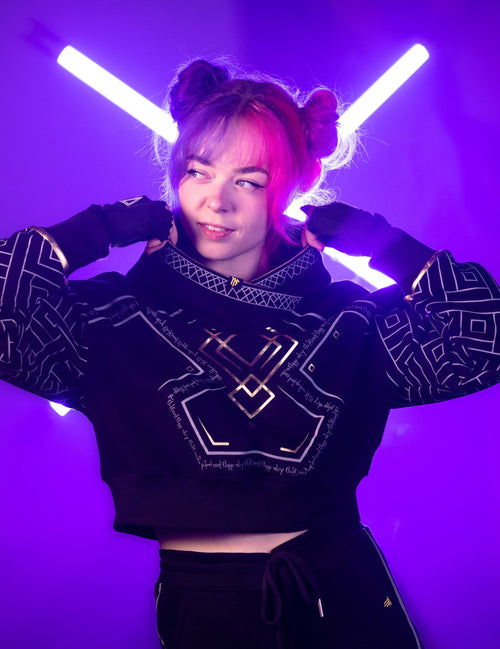 Cryptic Hoodie (Cropped)