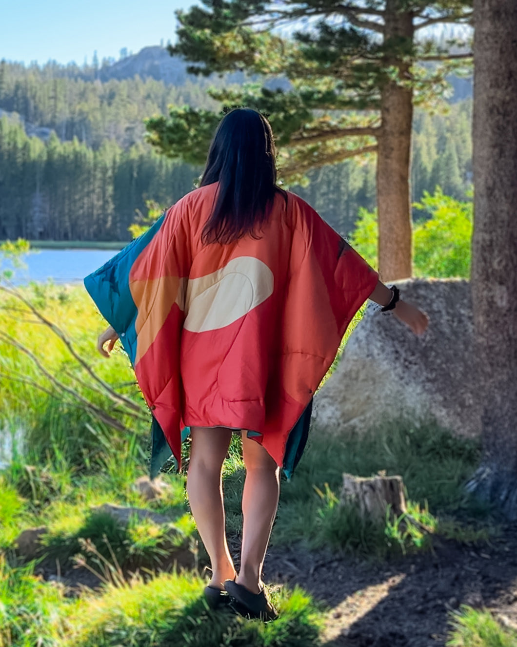 Camping Blanket Poncho