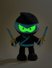 Blue Stealthy Ninja Poseable Plush