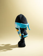 Blue Stealthy Ninja Poseable Plush