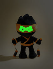 Orange Stealthy Ninja Poseable Plush