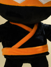 Orange Stealthy Ninja Poseable Plush