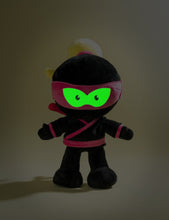 Pink Stealthy Ninja Poseable Plush