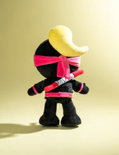 Pink Stealthy Ninja Poseable Plush