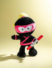 Pink Stealthy Ninja Poseable Plush