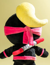 Pink Stealthy Ninja Poseable Plush