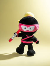 Pink Stealthy Ninja Poseable Plush