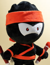 Red Stealthy Ninja Poseable Plush