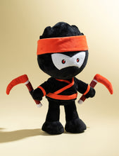 Red Stealthy Ninja Poseable Plush