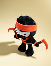 Red Stealthy Ninja Poseable Plush