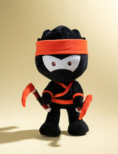 Red Stealthy Ninja Poseable Plush