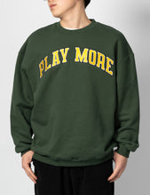 College Text Embroidered Sweatshirt