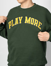 College Text Embroidered Sweatshirt