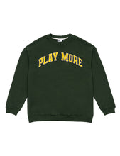 College Text Embroidered Sweatshirt