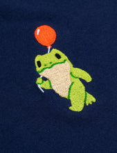 Balloon Frog Embroidered T-Shirt